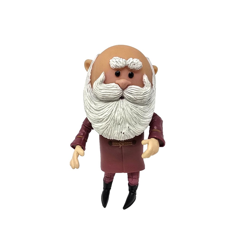 SANTA CLAUS Plastic Figure RUDOLPH Misfit Toys  4 1/2" Articulated
